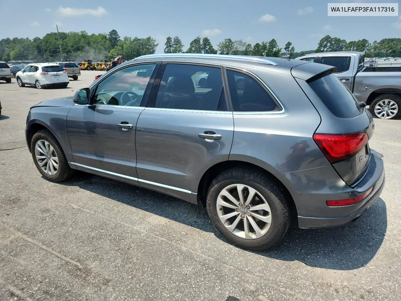 2015 Audi Q5 Premium Plus VIN: WA1LFAFP3FA117316 Lot: 63975565