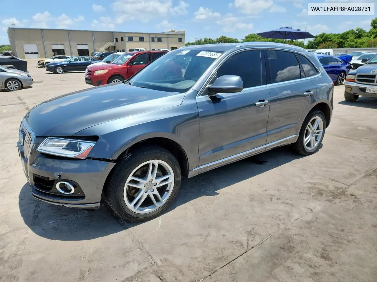 2015 Audi Q5 Premium Plus VIN: WA1LFAFP8FA028731 Lot: 63995635