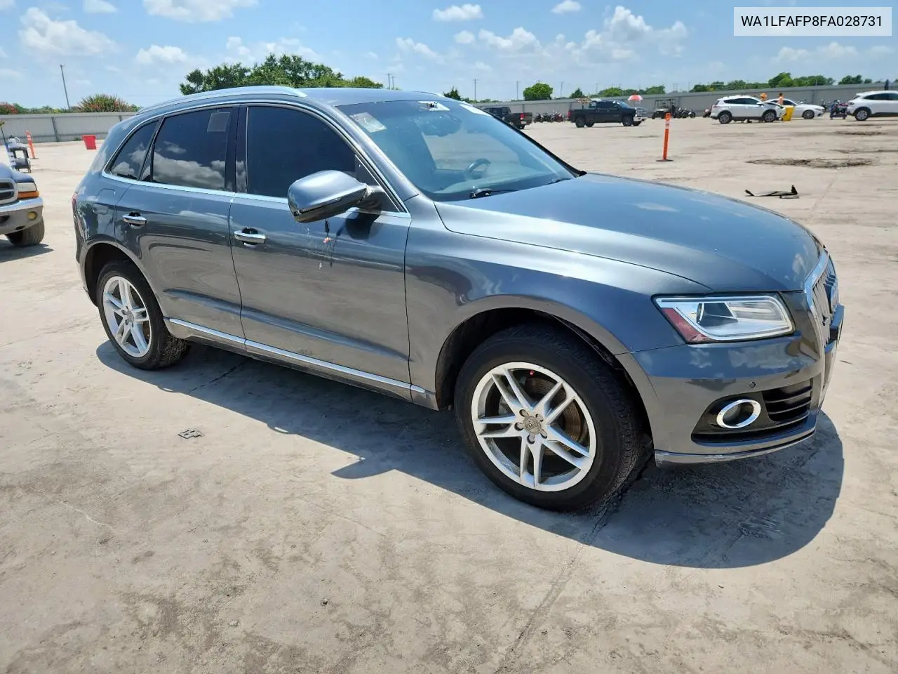 2015 Audi Q5 Premium Plus VIN: WA1LFAFP8FA028731 Lot: 63995635