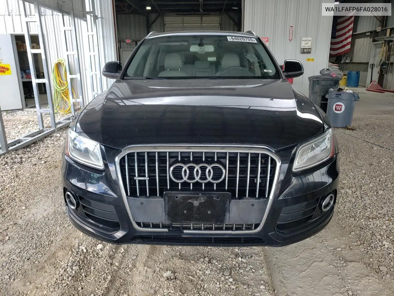 2015 Audi Q5 Premium Plus VIN: WA1LFAFP6FA028016 Lot: 64020755