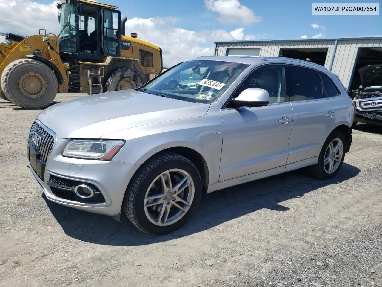 2016 Audi Q5 Premium Plus S-Line VIN: WA1D7BFP9GA007654 Lot: 56855045