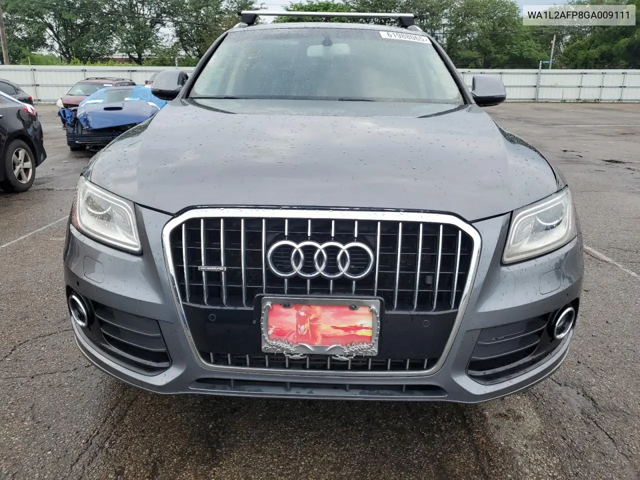 2016 Audi Q5 Premium Plus VIN: WA1L2AFP8GA009111 Lot: 61988065