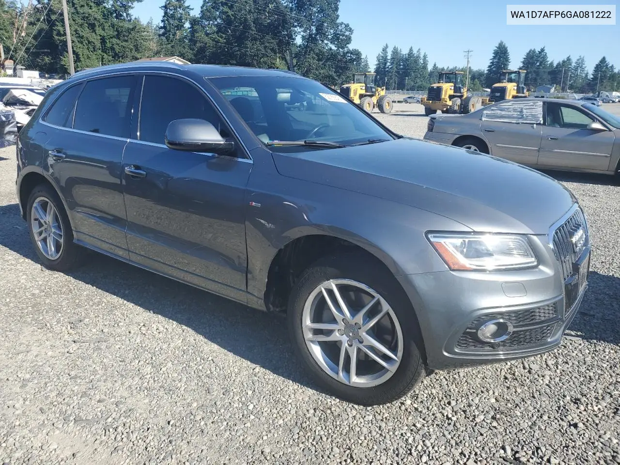 2016 Audi Q5 Premium Plus S-Line VIN: WA1D7AFP6GA081222 Lot: 62785845