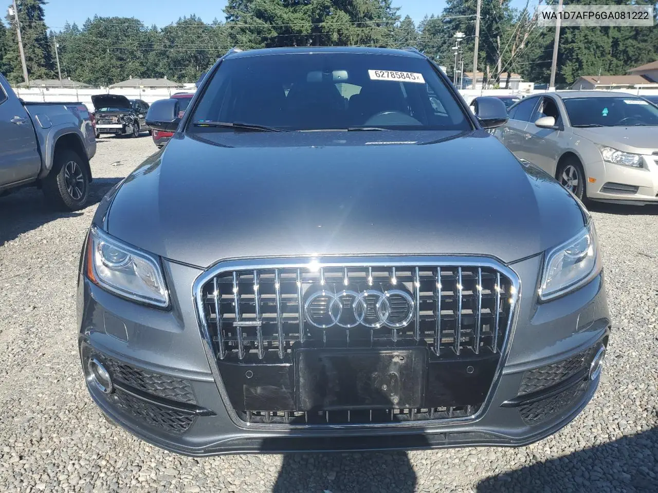 2016 Audi Q5 Premium Plus S-Line VIN: WA1D7AFP6GA081222 Lot: 62785845