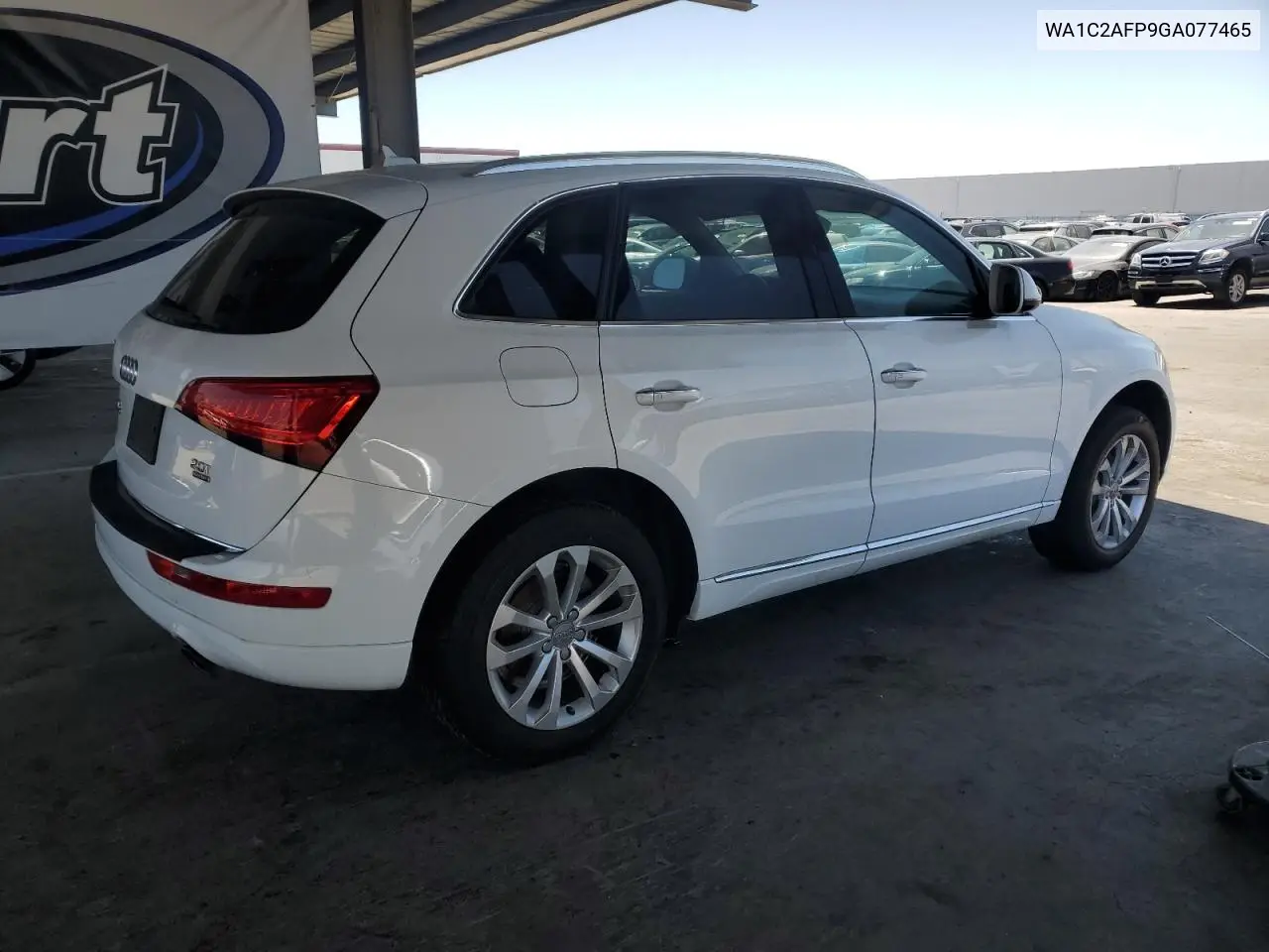 2016 Audi Q5 Premium VIN: WA1C2AFP9GA077465 Lot: 62943805