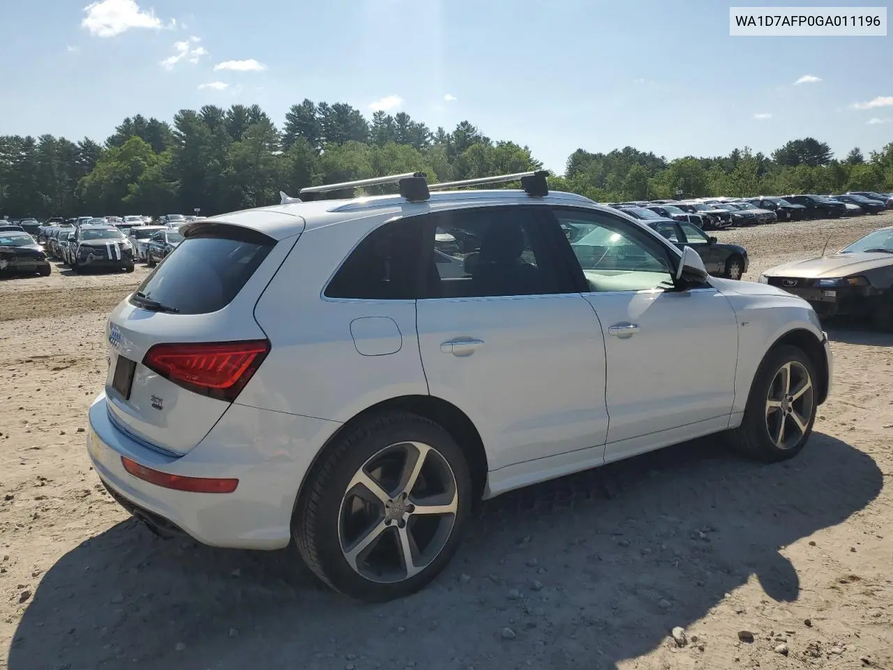 2016 Audi Q5 Premium Plus S-Line VIN: WA1D7AFP0GA011196 Lot: 62983875