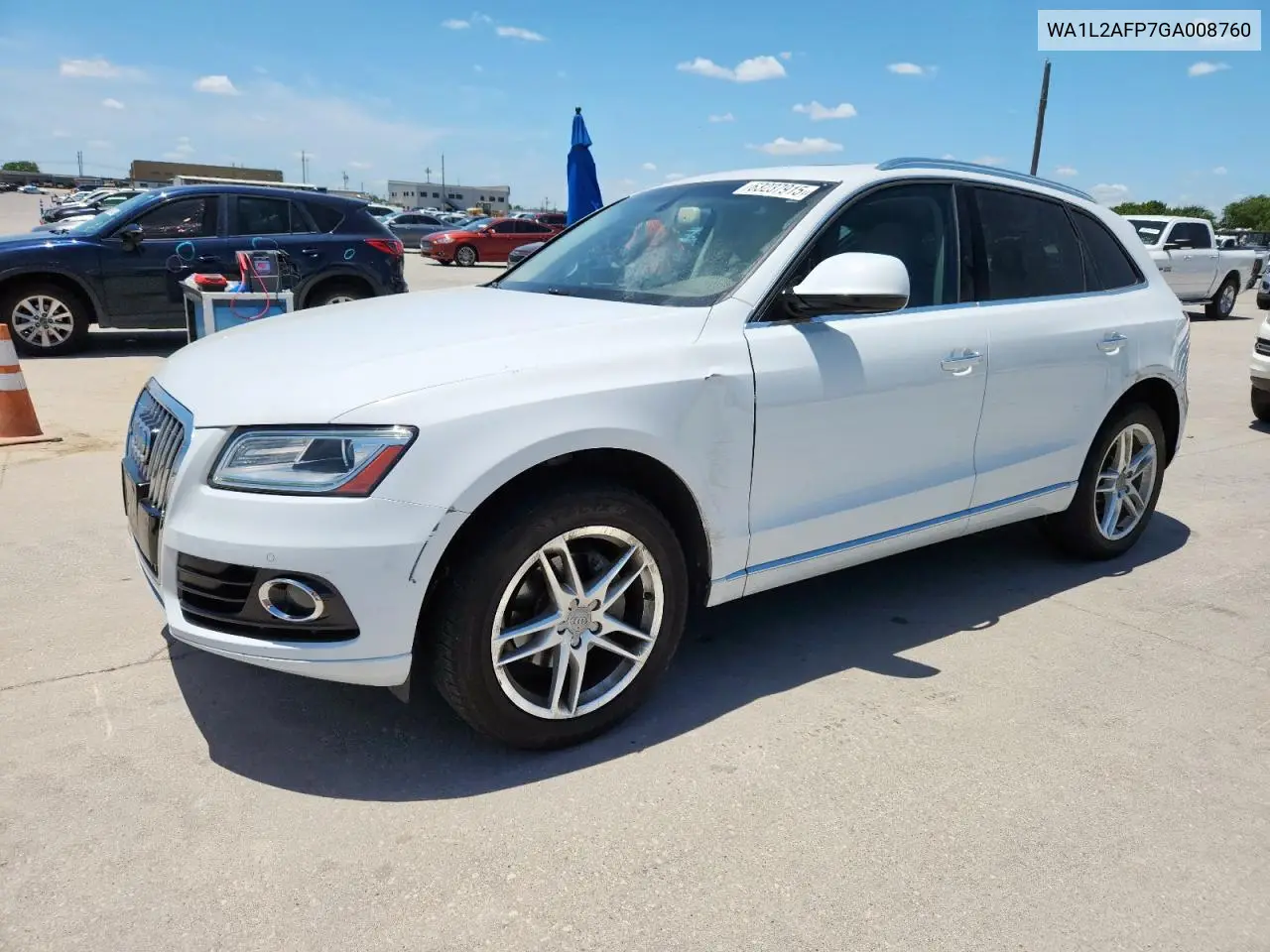 wa1l2afp7ga008760 WA1L2AFP7GA008760 2016 Audi Q5 Premium Plus