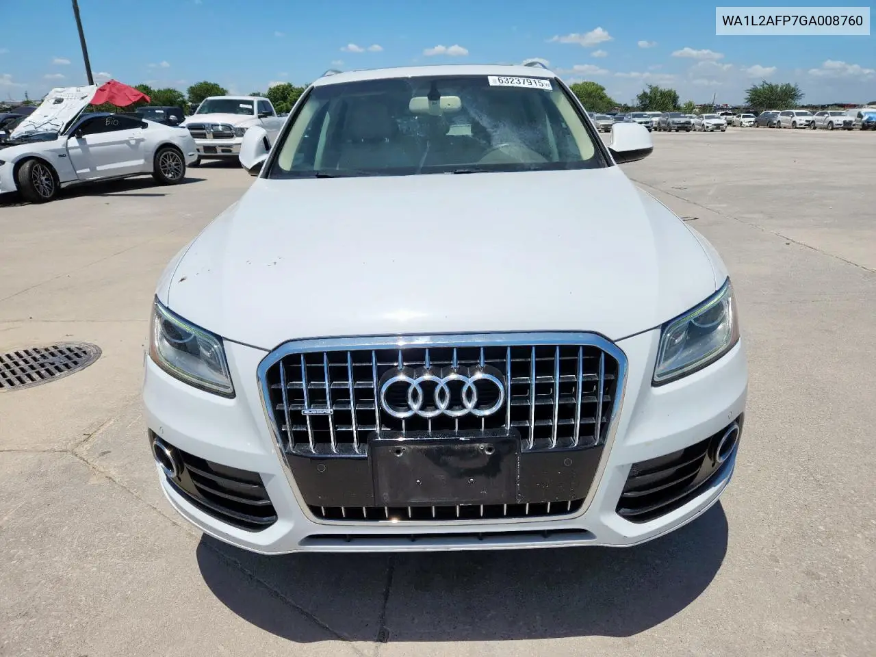 wa1l2afp7ga008760 WA1L2AFP7GA008760 2016 Audi Q5 Premium Plus
