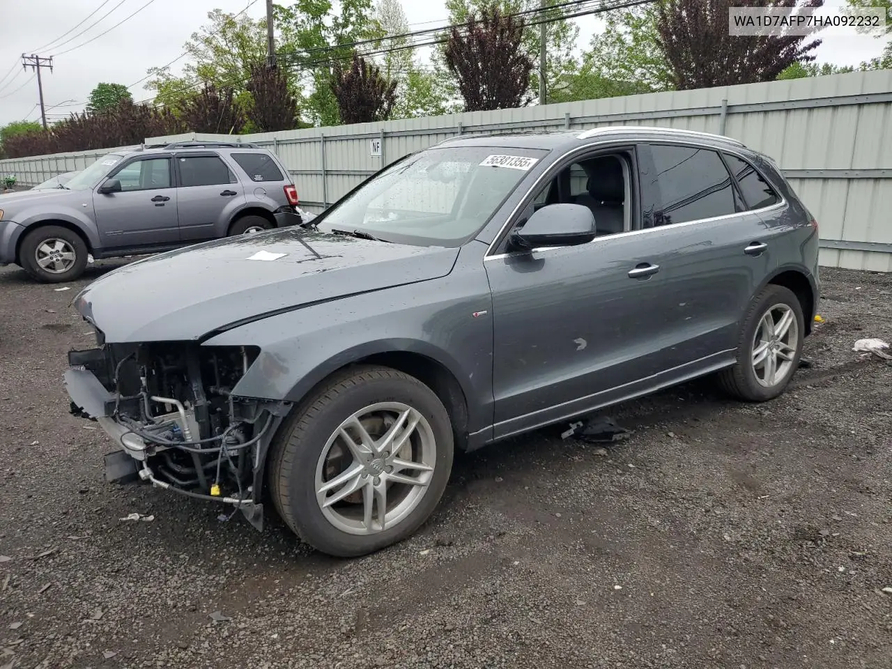 2017 Audi Q5 Premium Plus S-Line VIN: WA1D7AFP7HA092232 Lot: 56381355