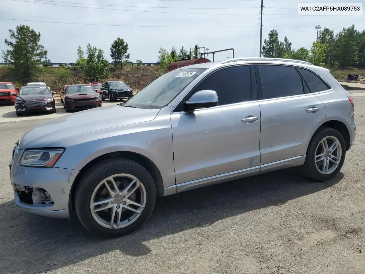 2017 Audi Q5 Premium VIN: WA1C2AFP6HA089753 Lot: 57130595