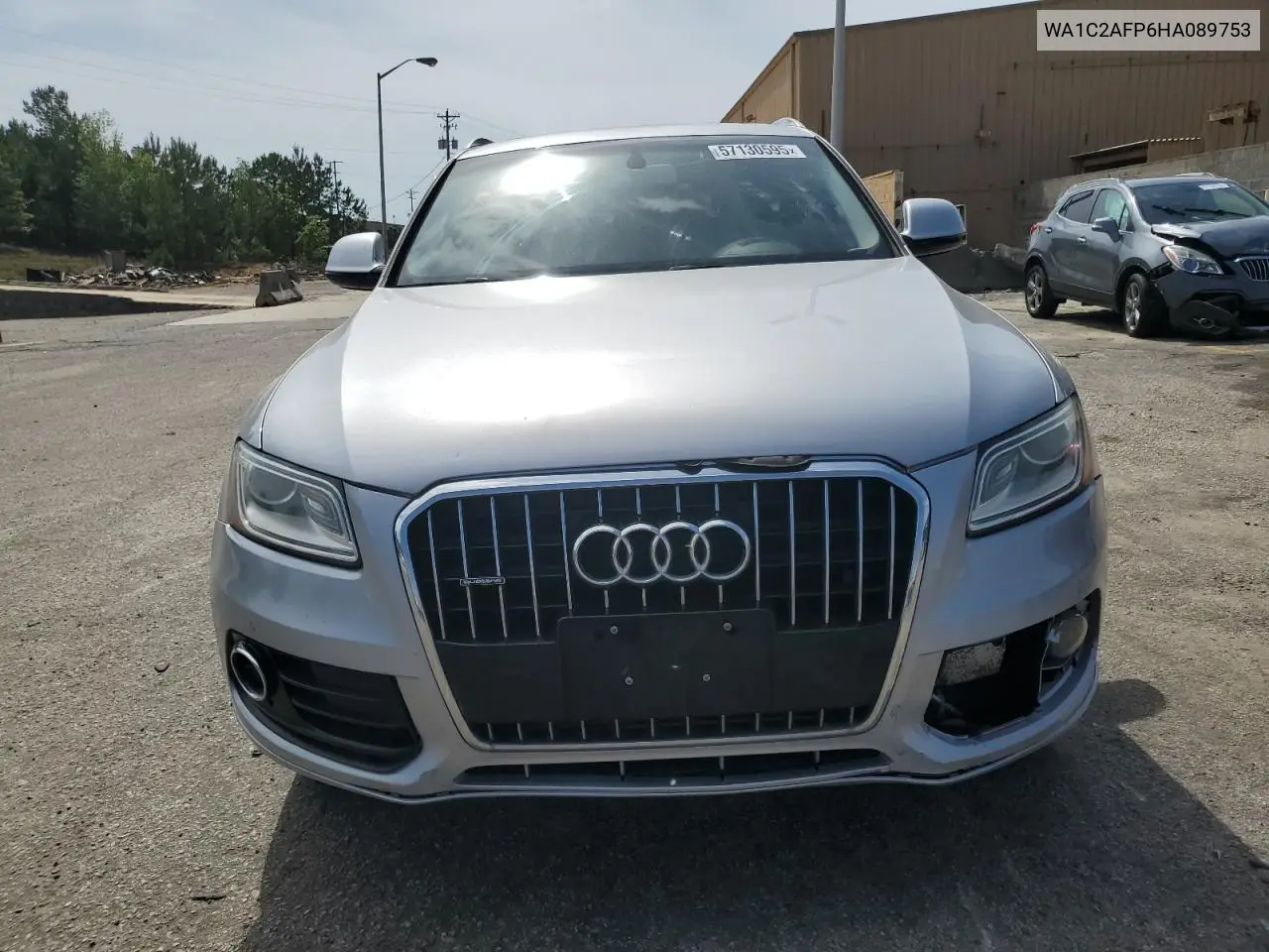 2017 Audi Q5 Premium VIN: WA1C2AFP6HA089753 Lot: 57130595