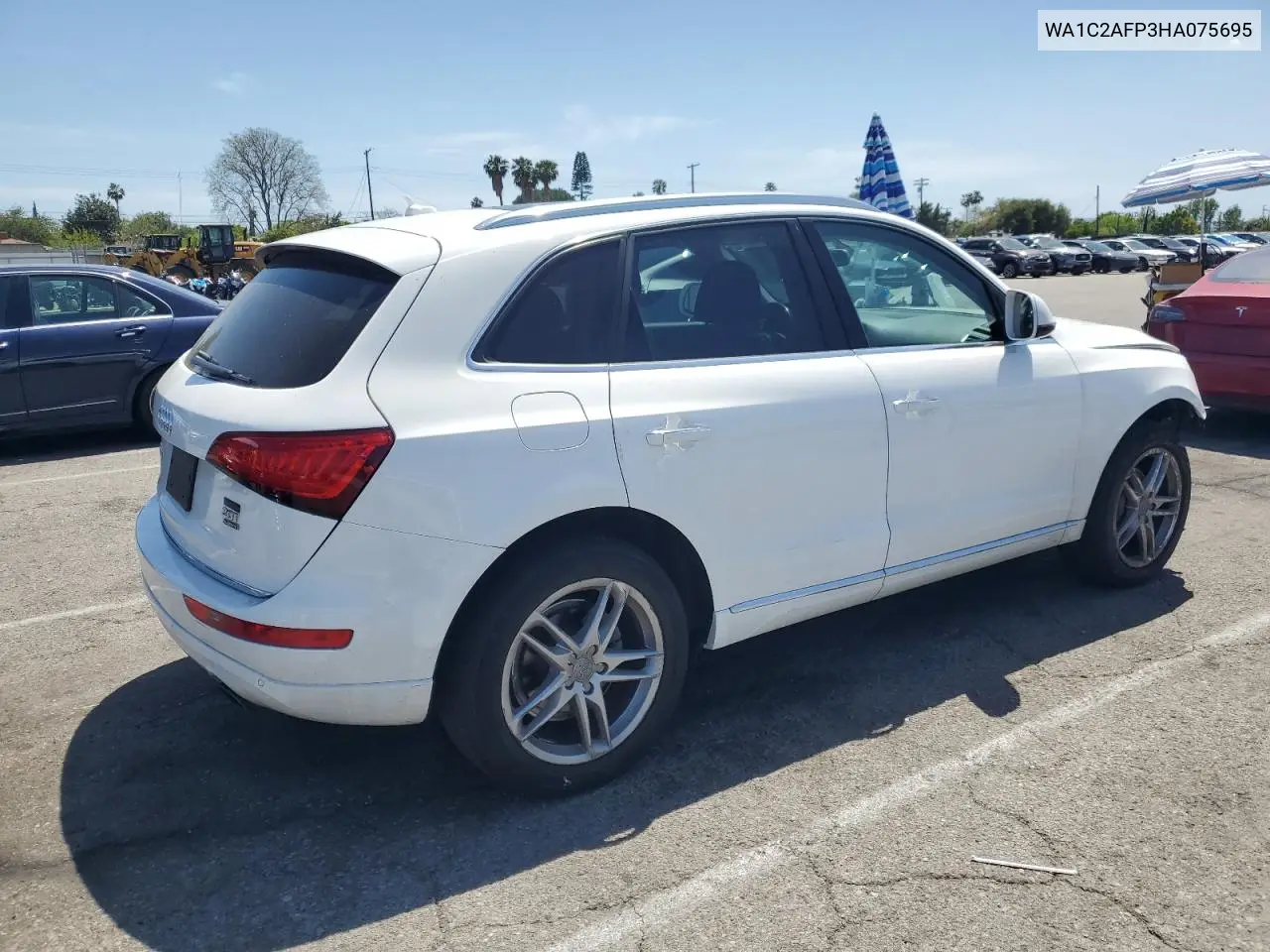 2017 Audi Q5 Premium VIN: WA1C2AFP3HA075695 Lot: 57144005