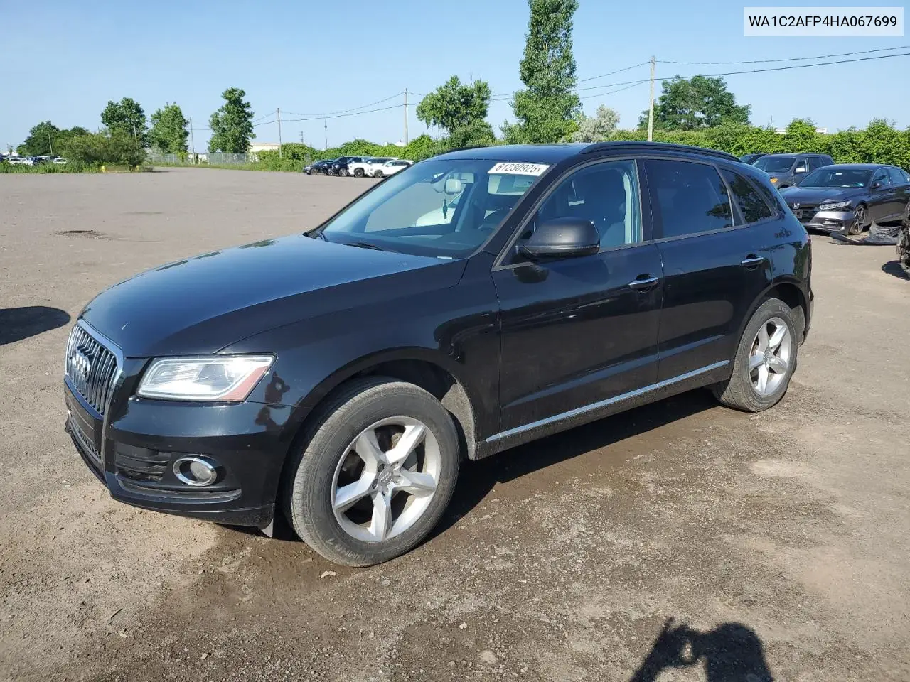 2017 Audi Q5 Premium VIN: WA1C2AFP4HA067699 Lot: 61230925