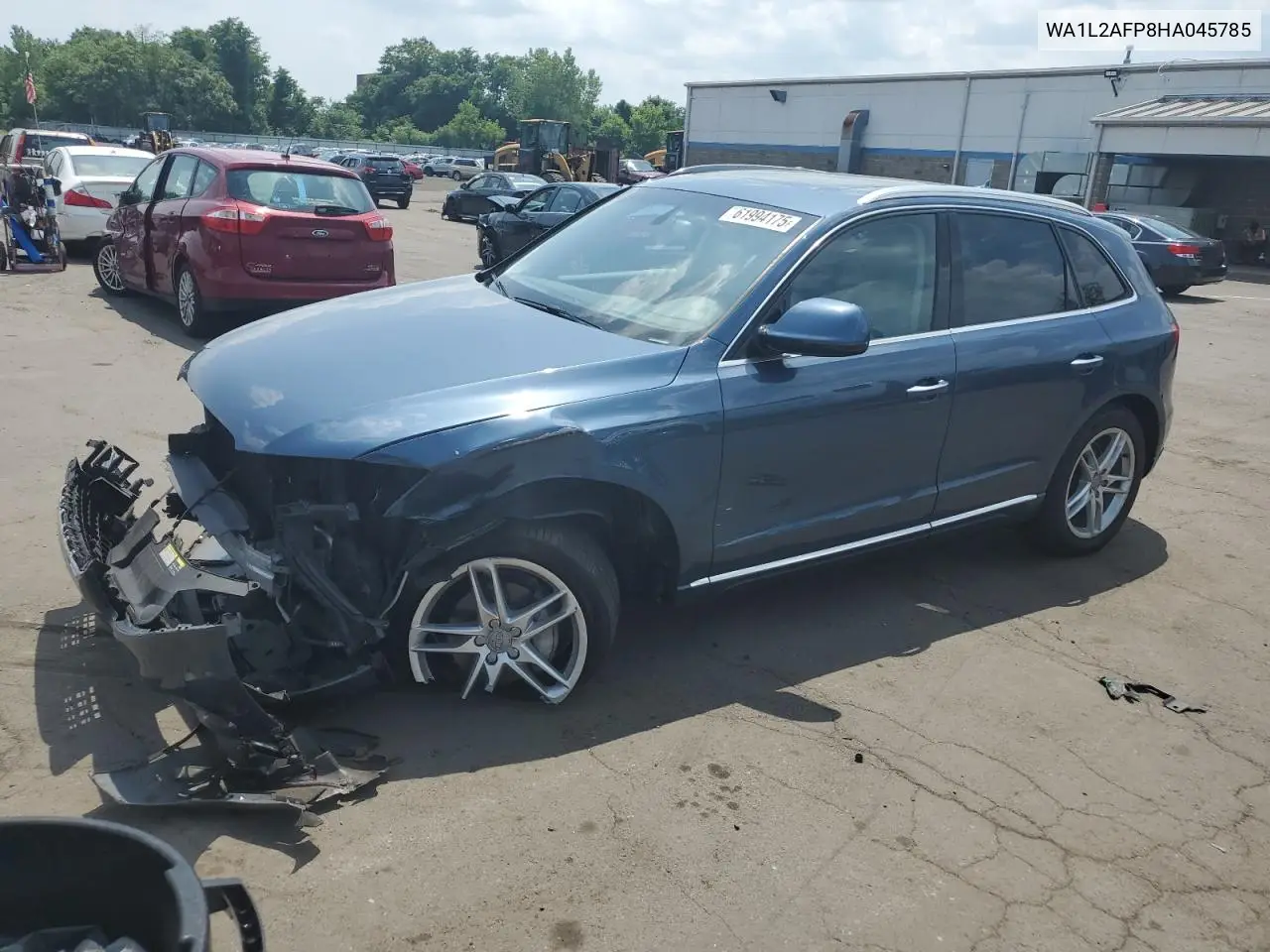 2017 Audi Q5 Premium Plus VIN: WA1L2AFP8HA045785 Lot: 61994175