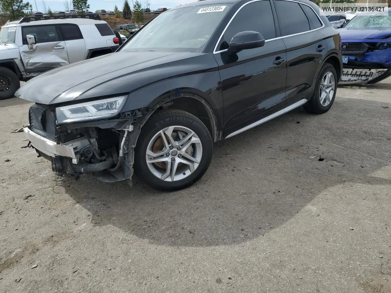 2018 Audi Q5 Premium Plus VIN: WA1BNBFY7J2136421 Lot: 44812305