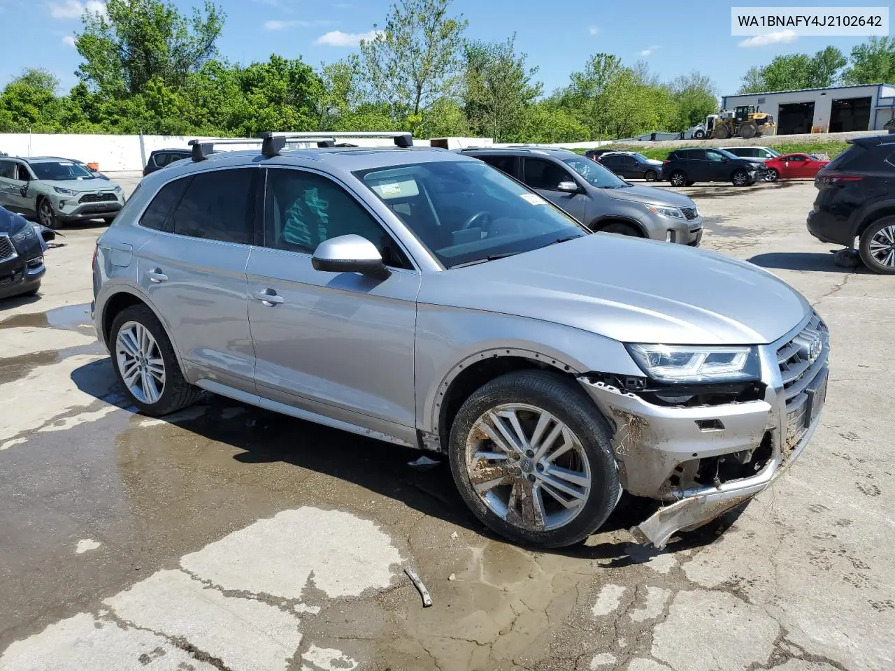 2018 Audi Q5 Premium Plus VIN: WA1BNAFY4J2102642 Lot: 55307635