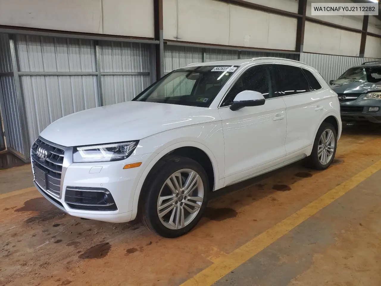 2018 Audi Q5 Prestige VIN: WA1CNAFY0J2112282 Lot: 56265925