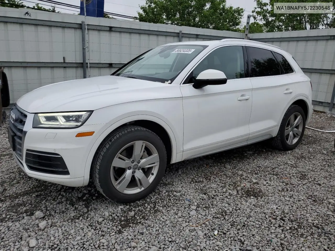 2018 Audi Q5 Premium Plus VIN: WA1BNAFY5J2230548 Lot: 56624335