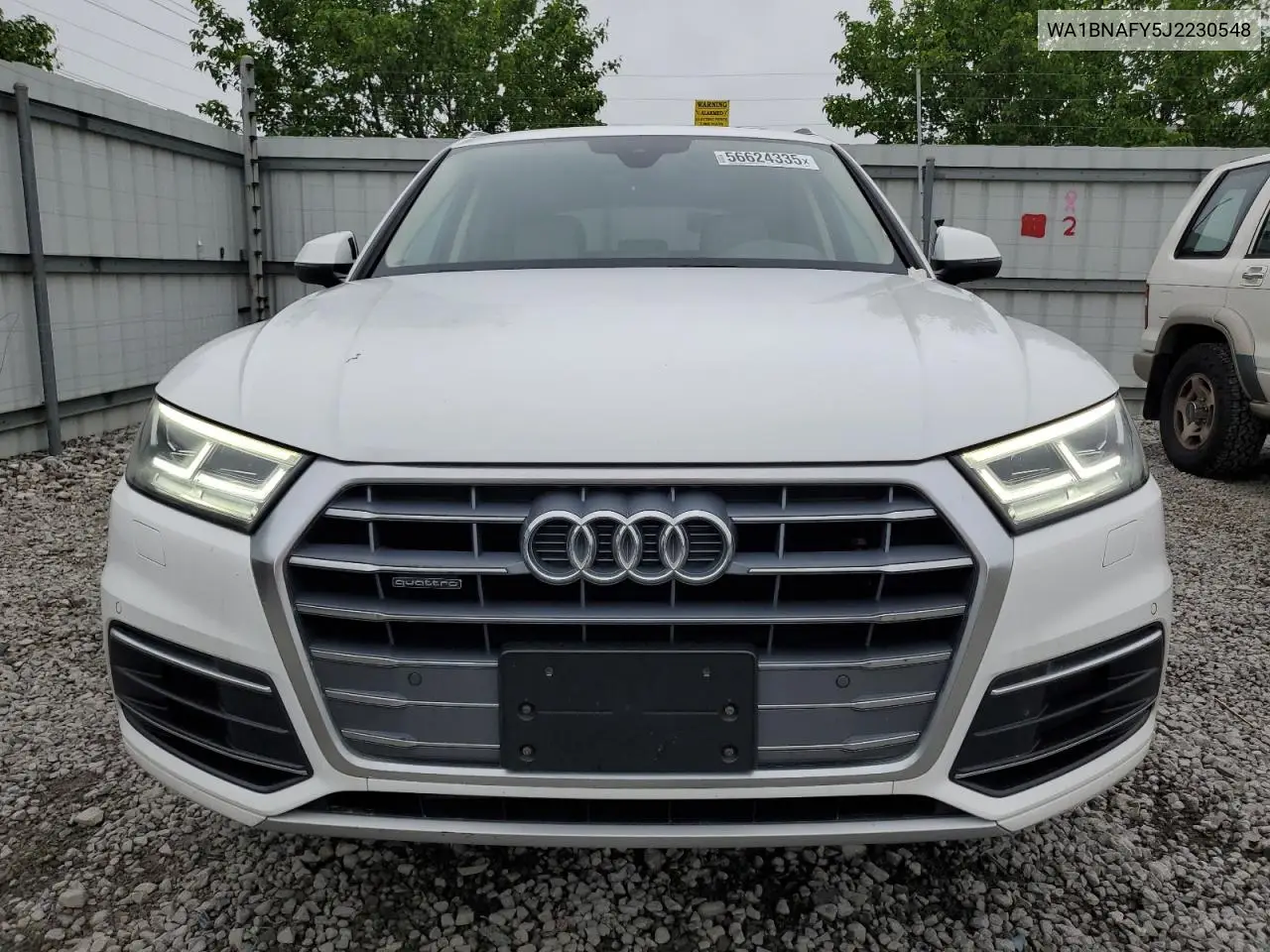 2018 Audi Q5 Premium Plus VIN: WA1BNAFY5J2230548 Lot: 56624335
