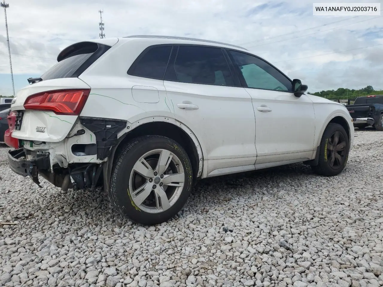 2018 Audi Q5 Premium VIN: WA1ANAFY0J2003716 Lot: 56641985