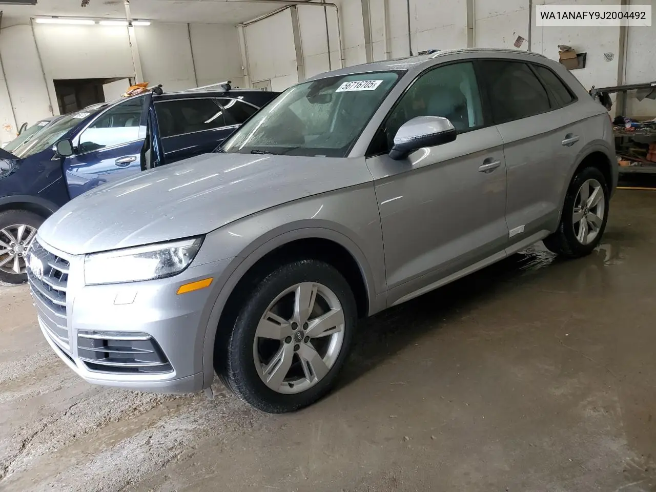 2018 Audi Q5 Premium VIN: WA1ANAFY9J2004492 Lot: 56716705