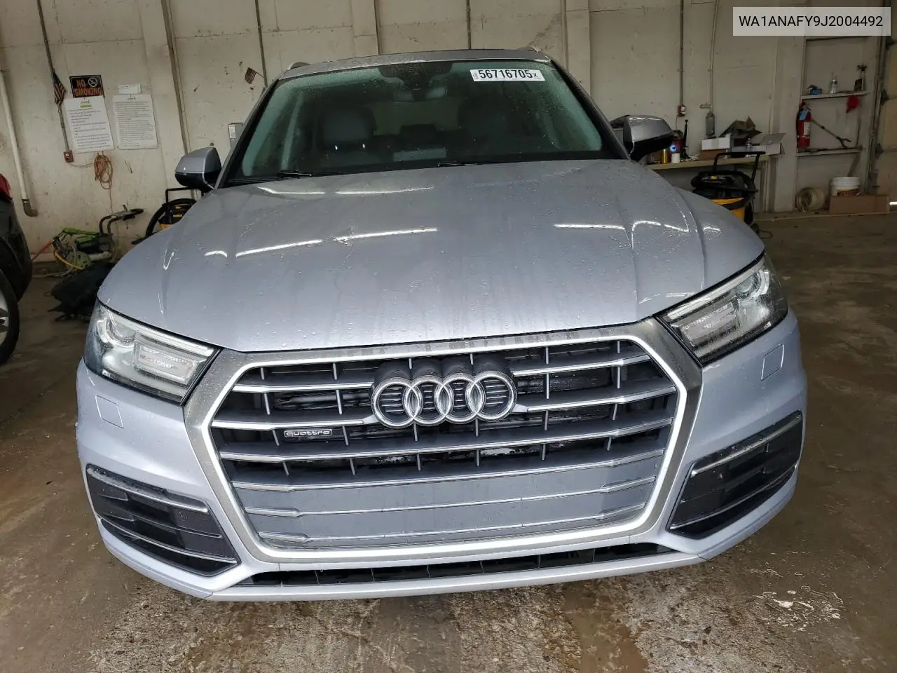 2018 Audi Q5 Premium VIN: WA1ANAFY9J2004492 Lot: 56716705