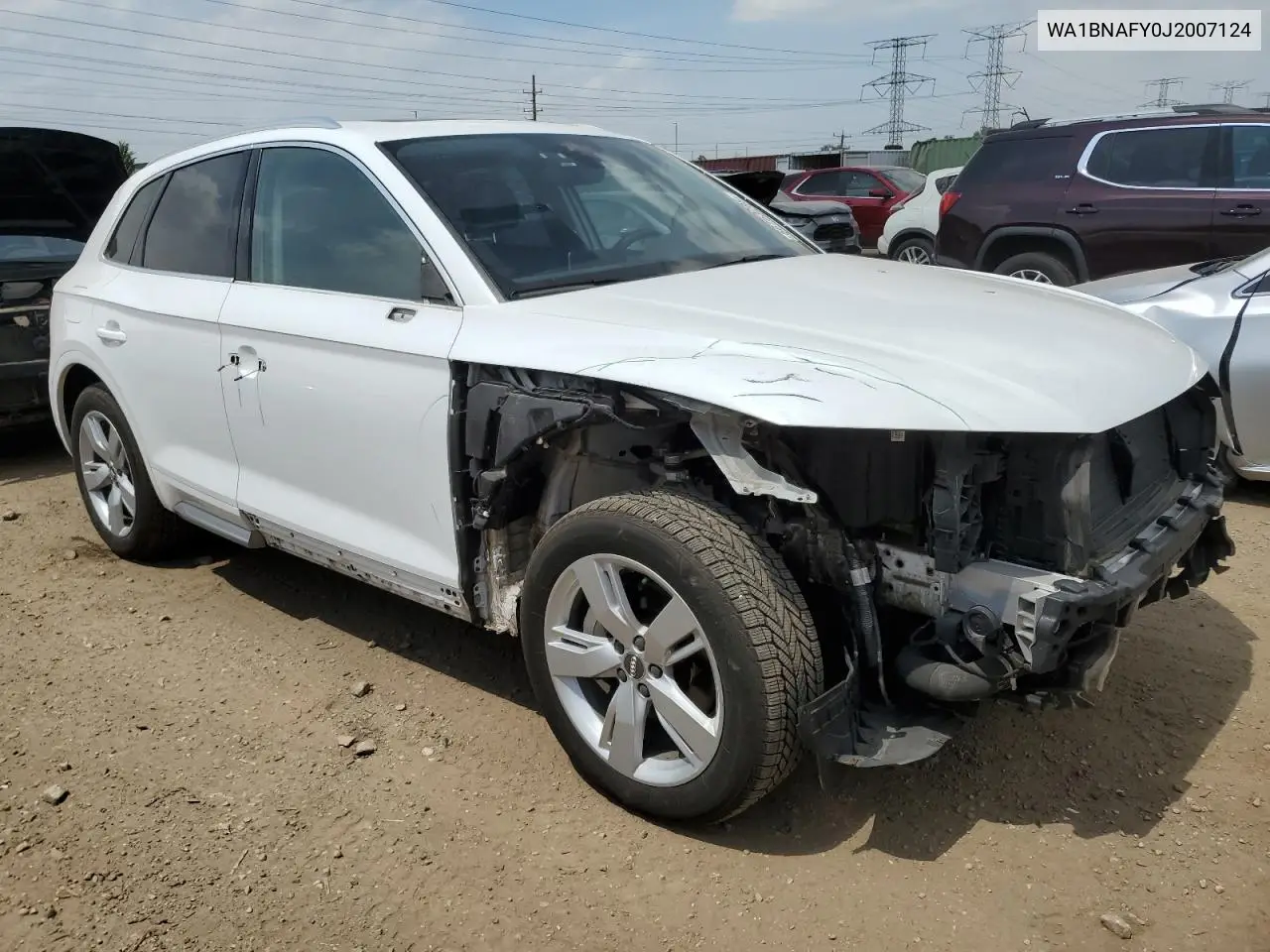2018 Audi Q5 Premium Plus VIN: WA1BNAFY0J2007124 Lot: 56753285