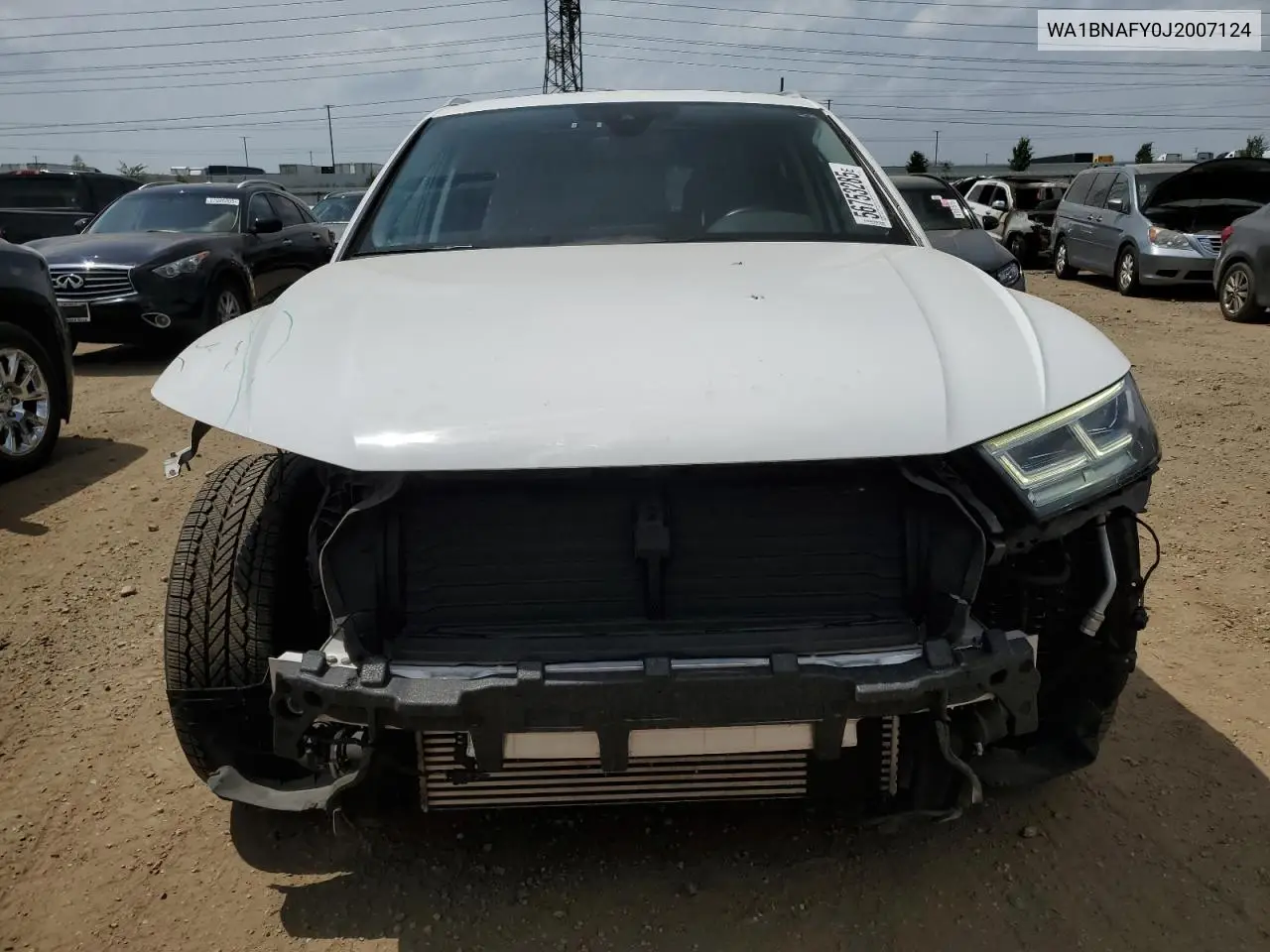 2018 Audi Q5 Premium Plus VIN: WA1BNAFY0J2007124 Lot: 56753285