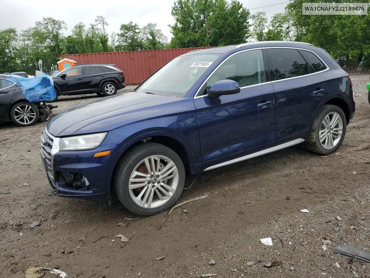 2018 Audi Q5 Prestige VIN: WA1CNAFY2J2189476 Lot: 56851665
