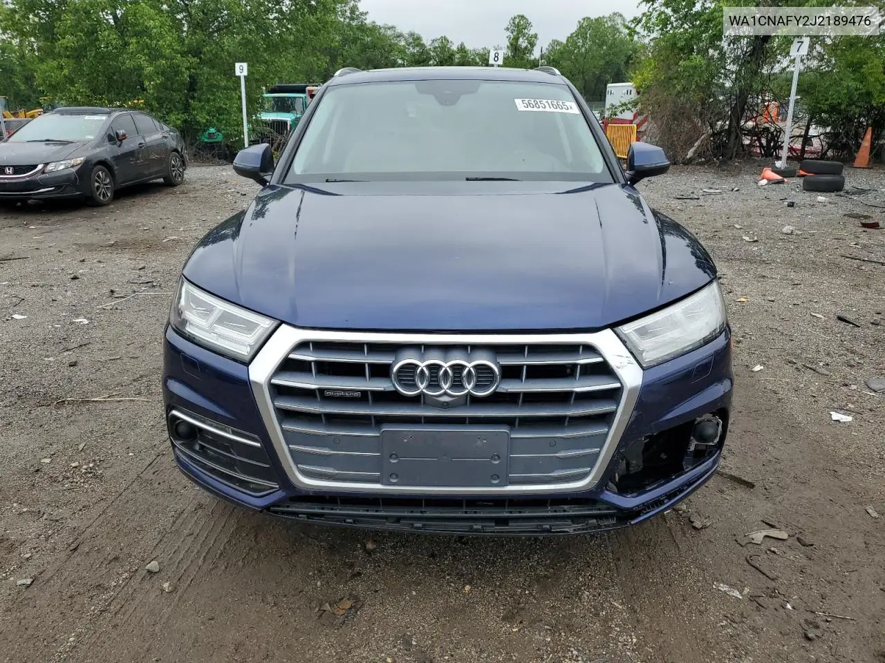 2018 Audi Q5 Prestige VIN: WA1CNAFY2J2189476 Lot: 56851665