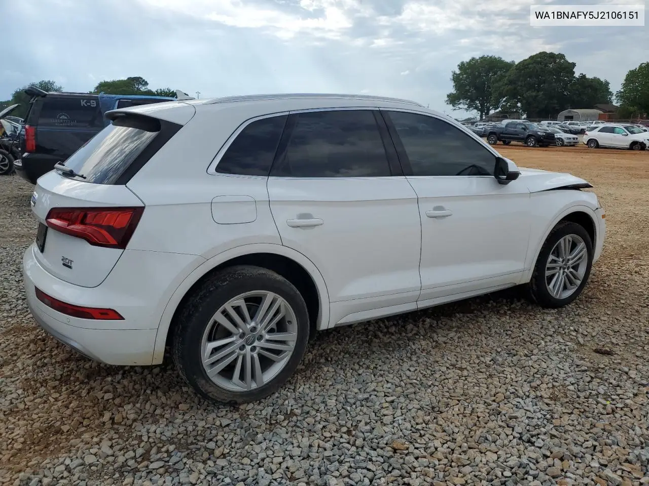 2018 Audi Q5 Premium Plus VIN: WA1BNAFY5J2106151 Lot: 56980425