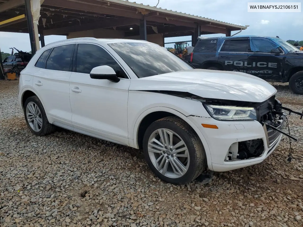 2018 Audi Q5 Premium Plus VIN: WA1BNAFY5J2106151 Lot: 56980425