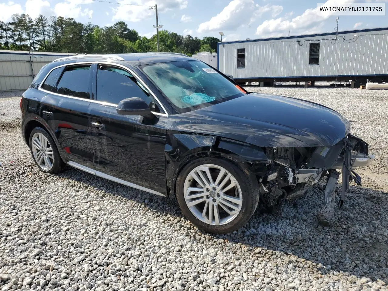 2018 Audi Q5 Prestige VIN: WA1CNAFY8J2121795 Lot: 57046135