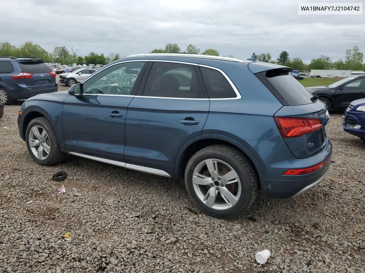 2018 Audi Q5 Premium Plus VIN: WA1BNAFY7J2104742 Lot: 57055165