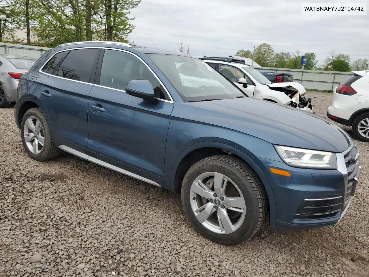 2018 Audi Q5 Premium Plus VIN: WA1BNAFY7J2104742 Lot: 57055165