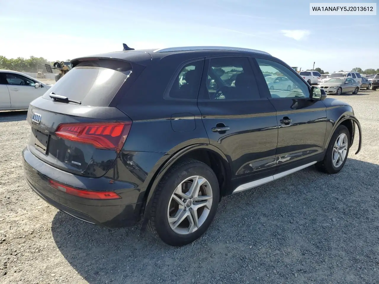 2018 Audi Q5 Premium VIN: WA1ANAFY5J2013612 Lot: 57327325
