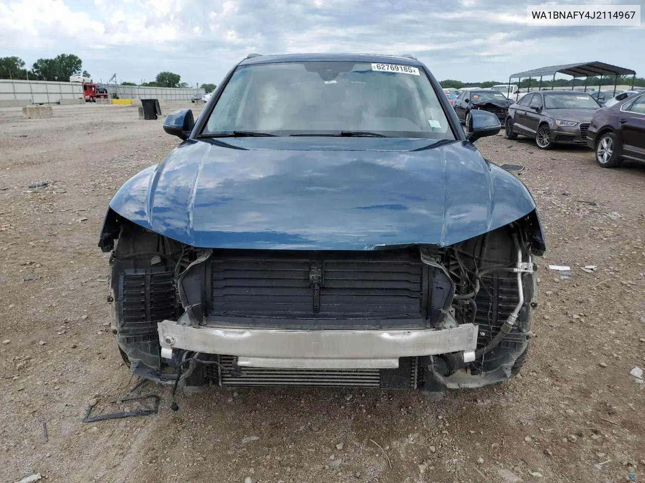 2018 Audi Q5 Premium Plus VIN: WA1BNAFY4J2114967 Lot: 62769185