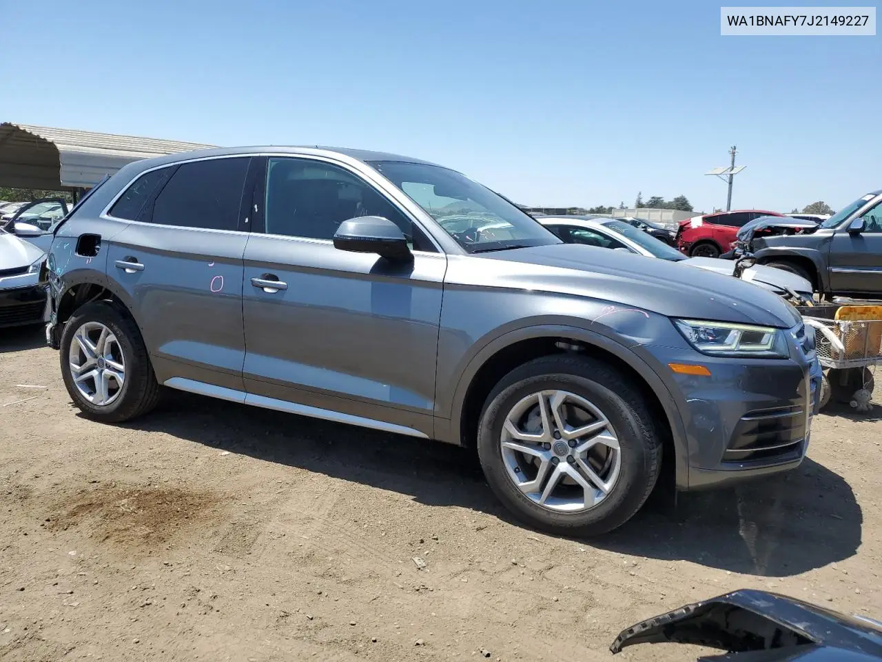 2018 Audi Q5 Premium Plus VIN: WA1BNAFY7J2149227 Lot: 62786885