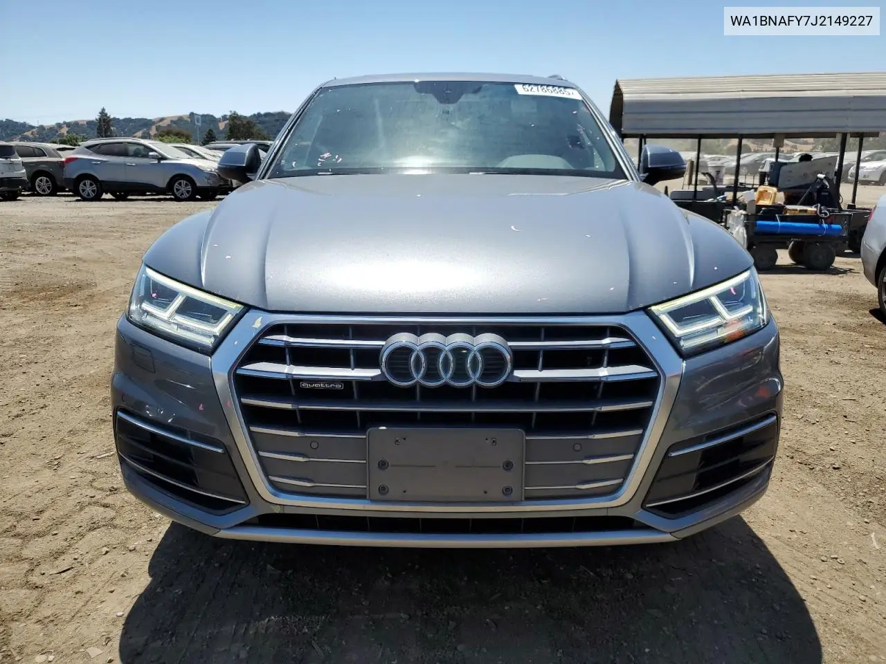 2018 Audi Q5 Premium Plus VIN: WA1BNAFY7J2149227 Lot: 62786885