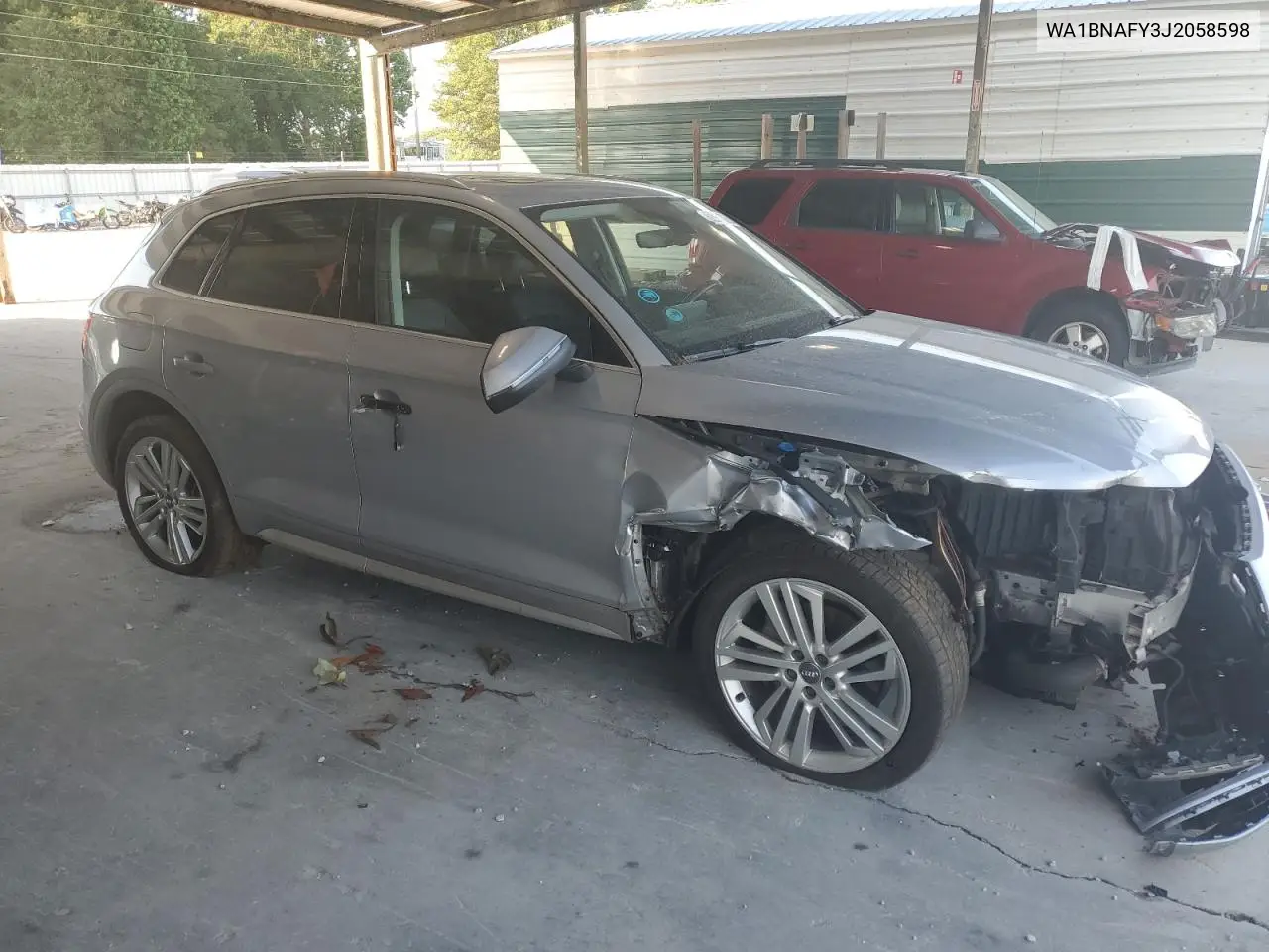 2018 Audi Q5 Premium Plus VIN: WA1BNAFY3J2058598 Lot: 62943625