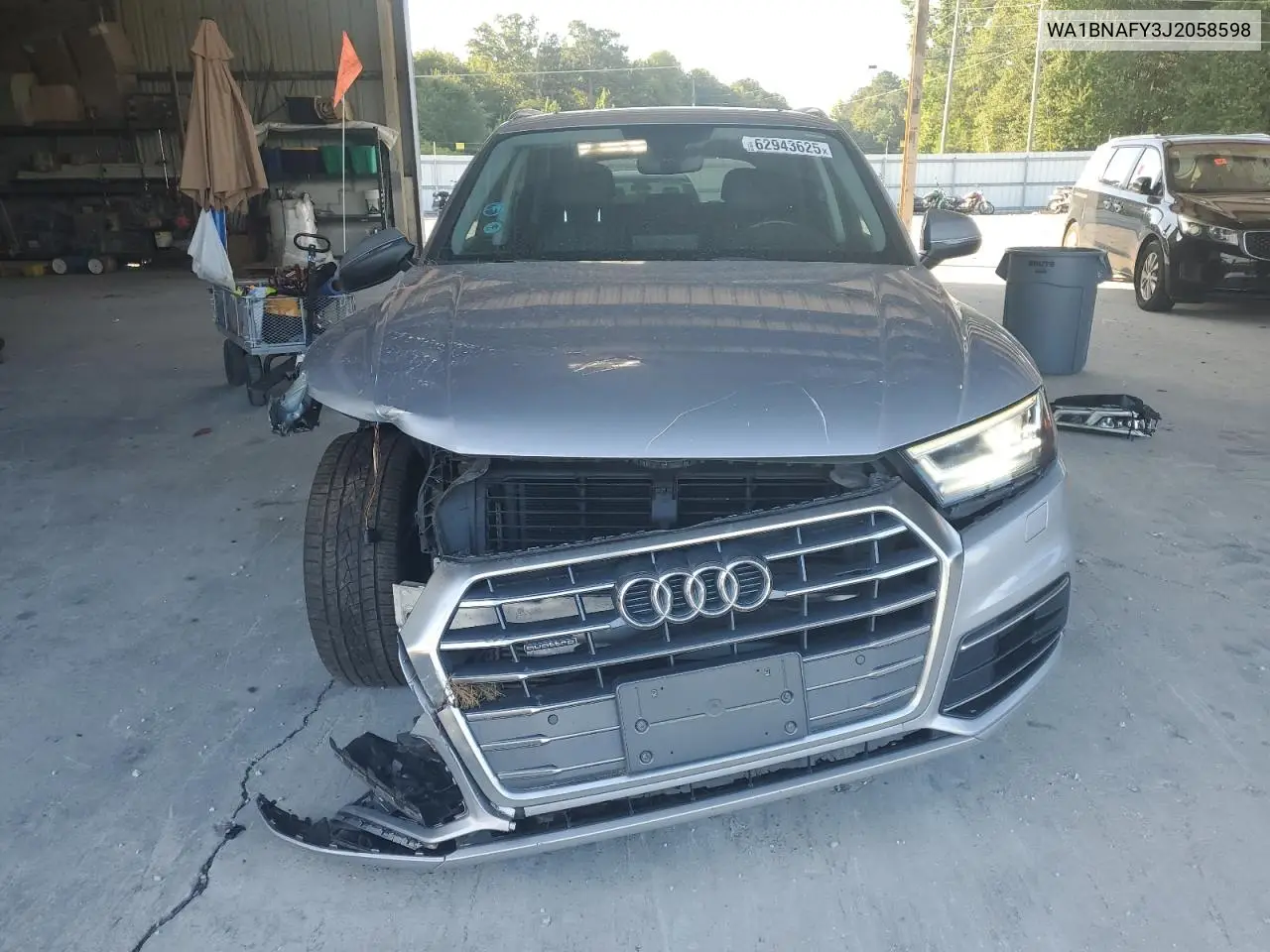 2018 Audi Q5 Premium Plus VIN: WA1BNAFY3J2058598 Lot: 62943625