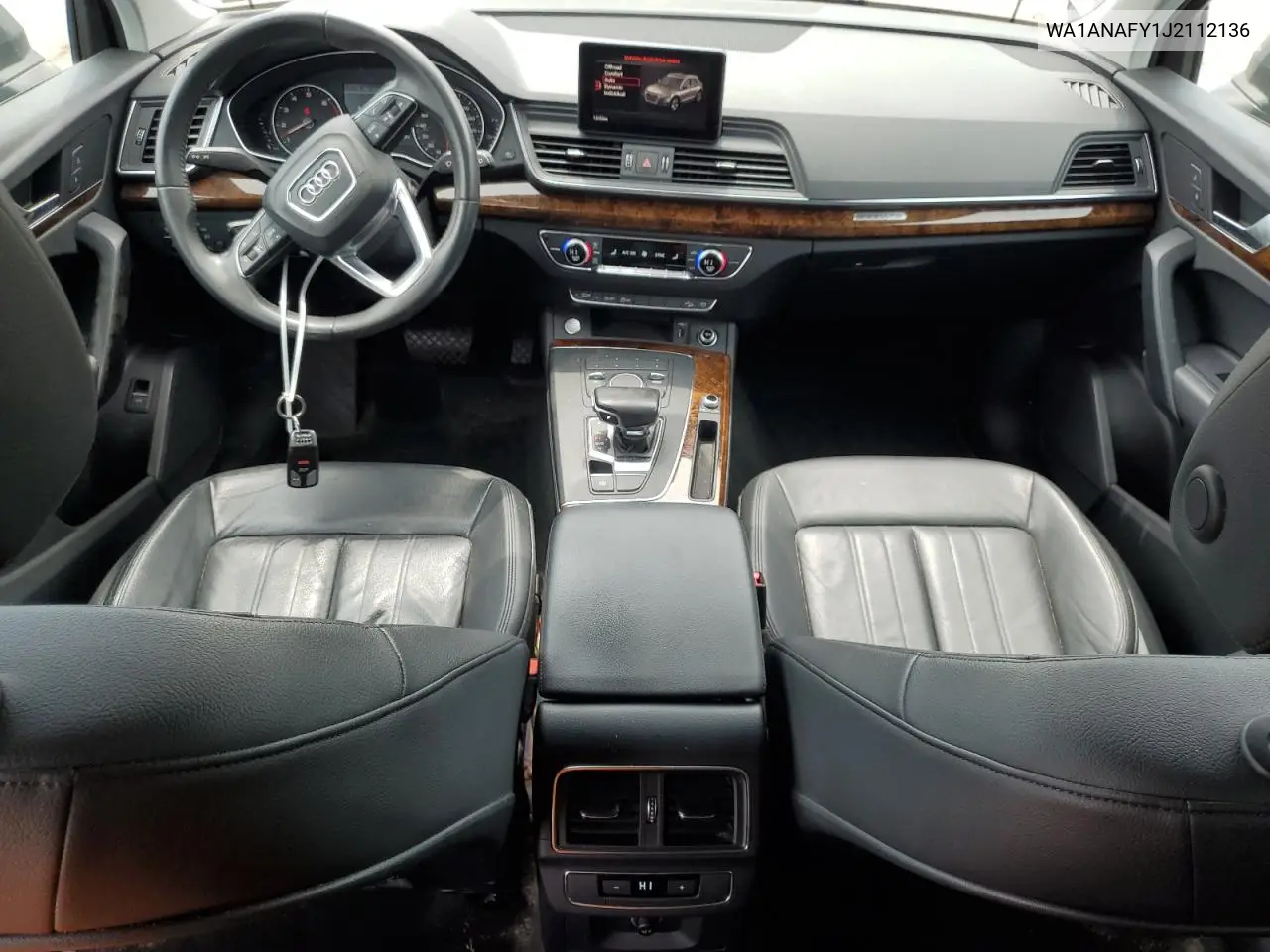 2018 Audi Q5 Premium VIN: WA1ANAFY1J2112136 Lot: 62955165