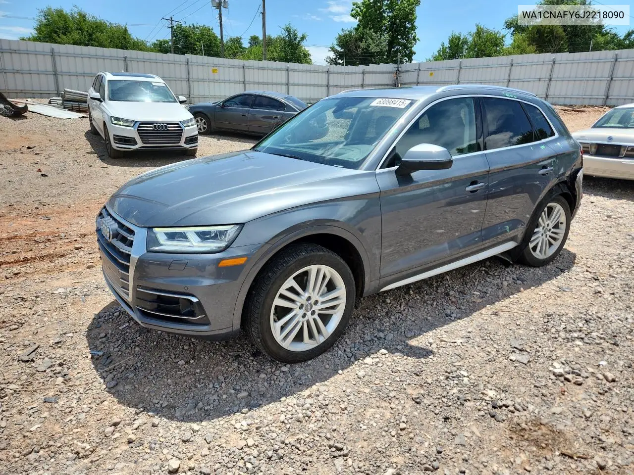 2018 Audi Q5 Prestige VIN: WA1CNAFY6J2218090 Lot: 63098415