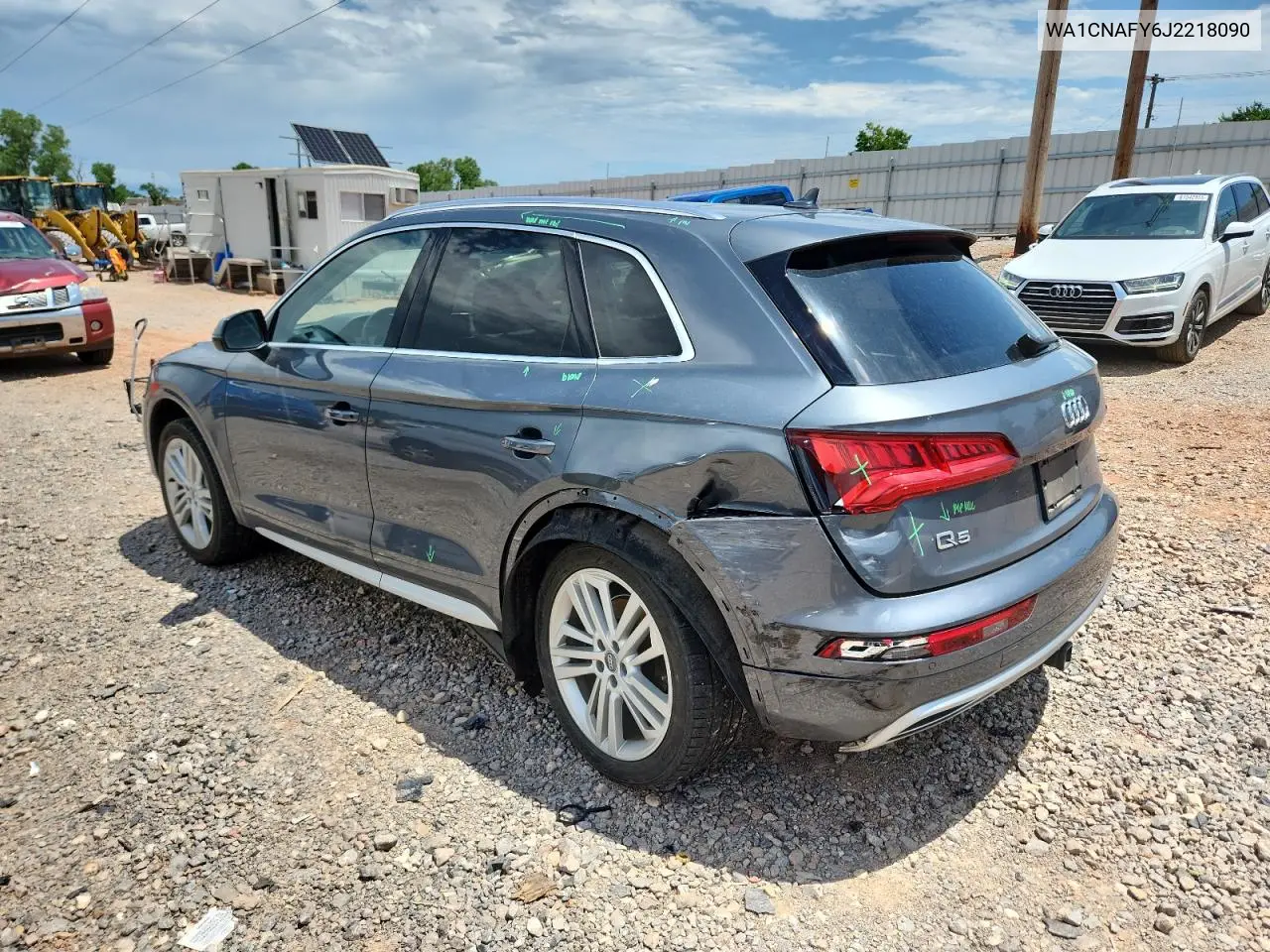 2018 Audi Q5 Prestige VIN: WA1CNAFY6J2218090 Lot: 63098415