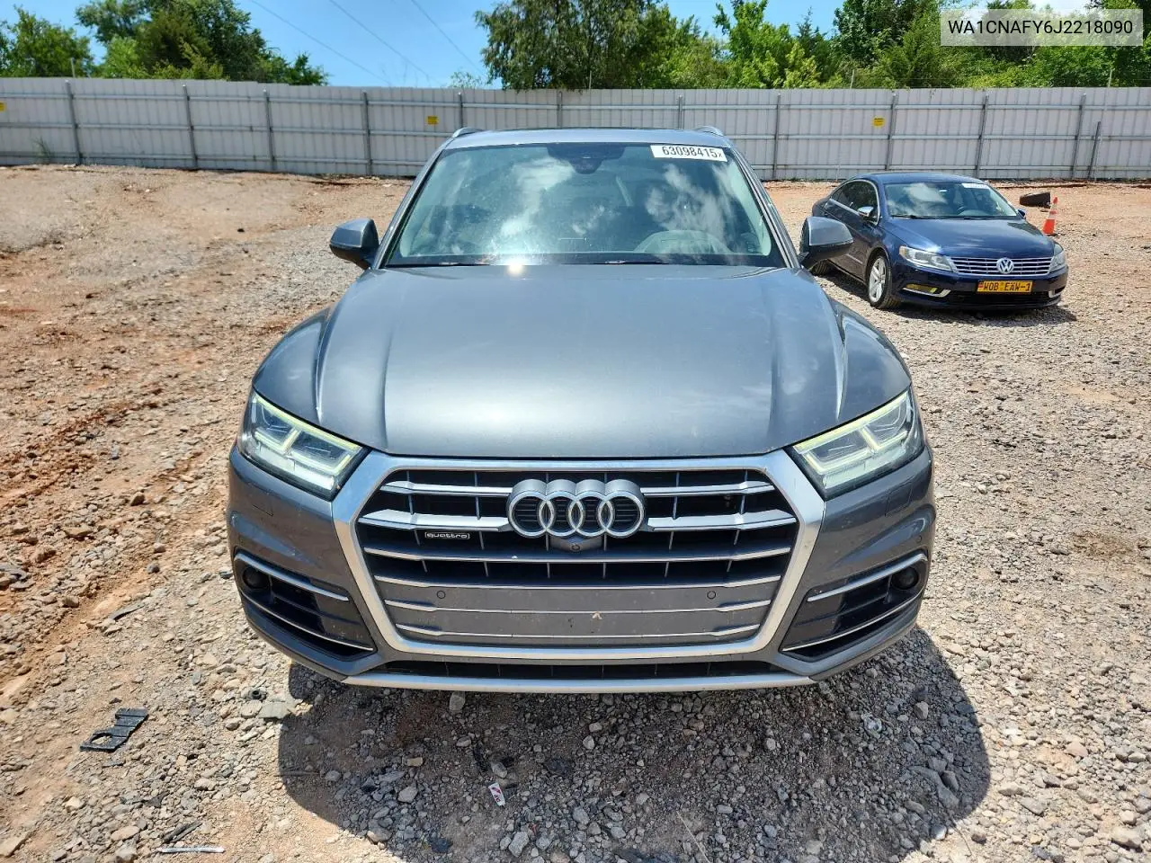 2018 Audi Q5 Prestige VIN: WA1CNAFY6J2218090 Lot: 63098415