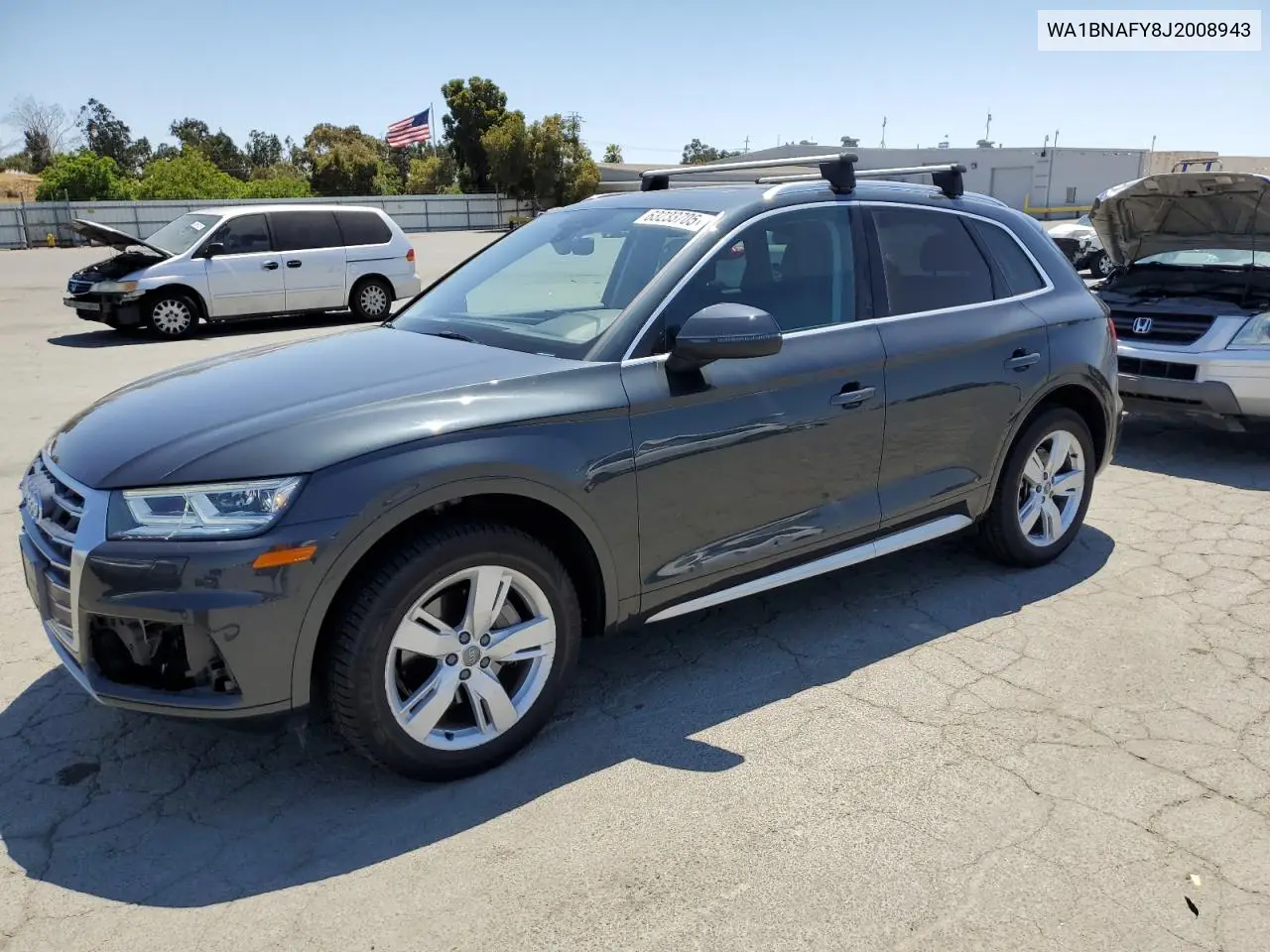 2018 Audi Q5 Premium Plus VIN: WA1BNAFY8J2008943 Lot: 63233705