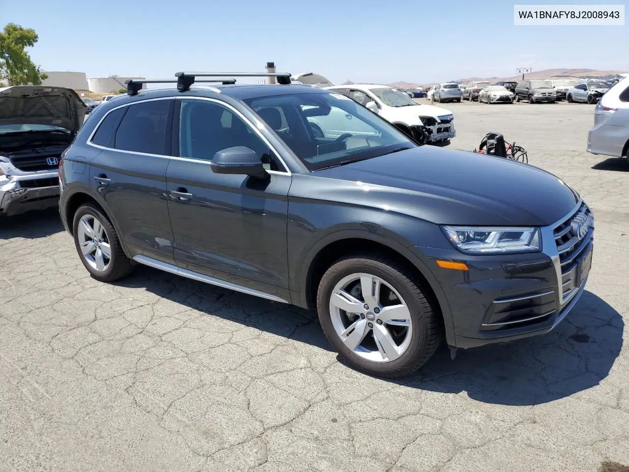 2018 Audi Q5 Premium Plus VIN: WA1BNAFY8J2008943 Lot: 63233705