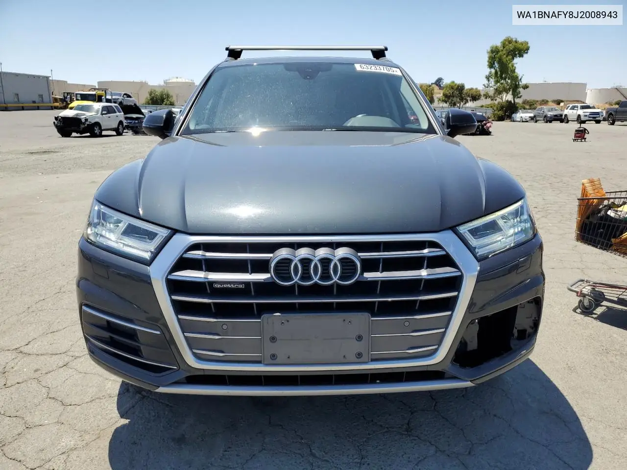 2018 Audi Q5 Premium Plus VIN: WA1BNAFY8J2008943 Lot: 63233705