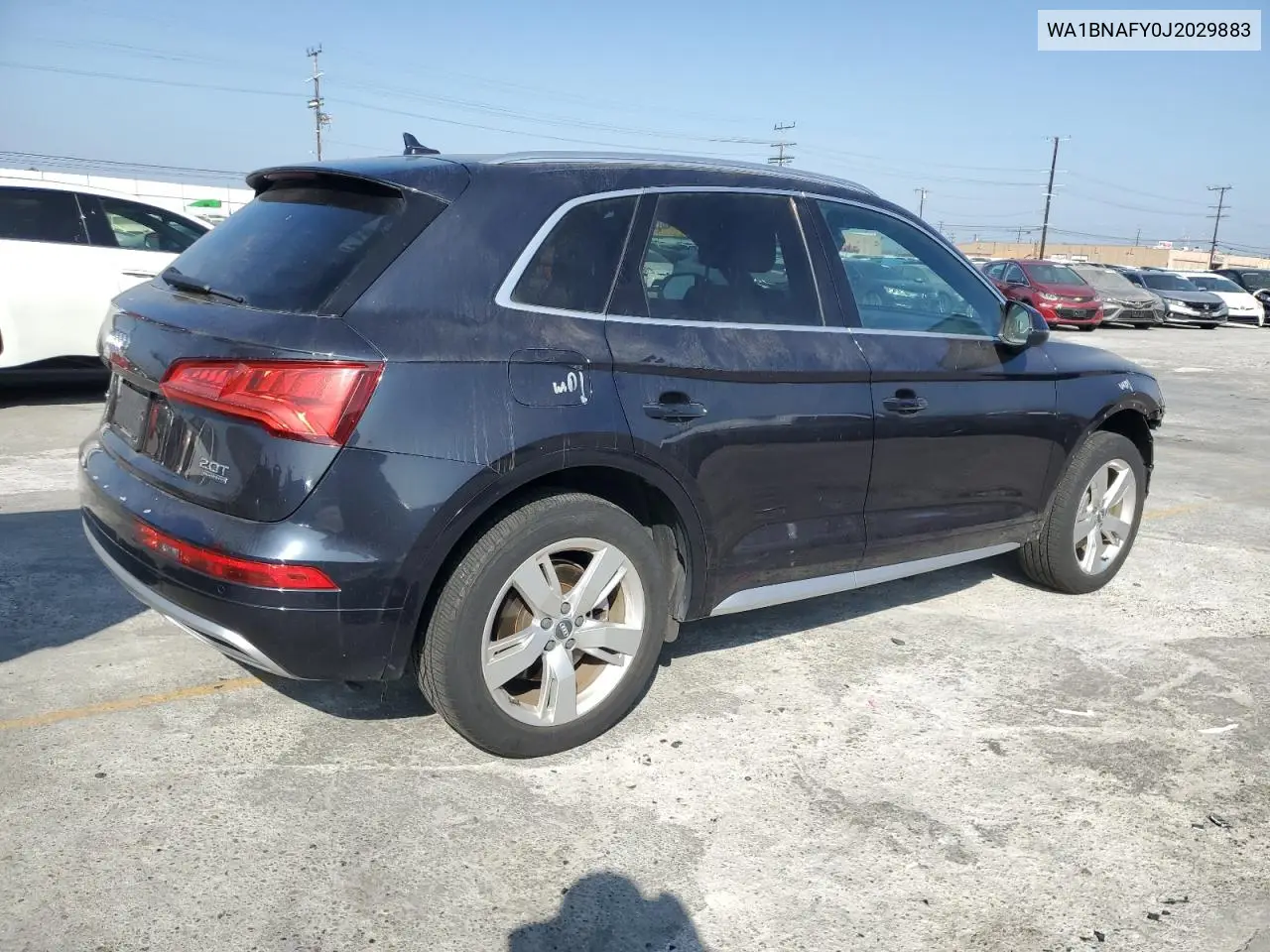 2018 Audi Q5 Premium Plus VIN: WA1BNAFY0J2029883 Lot: 63664425