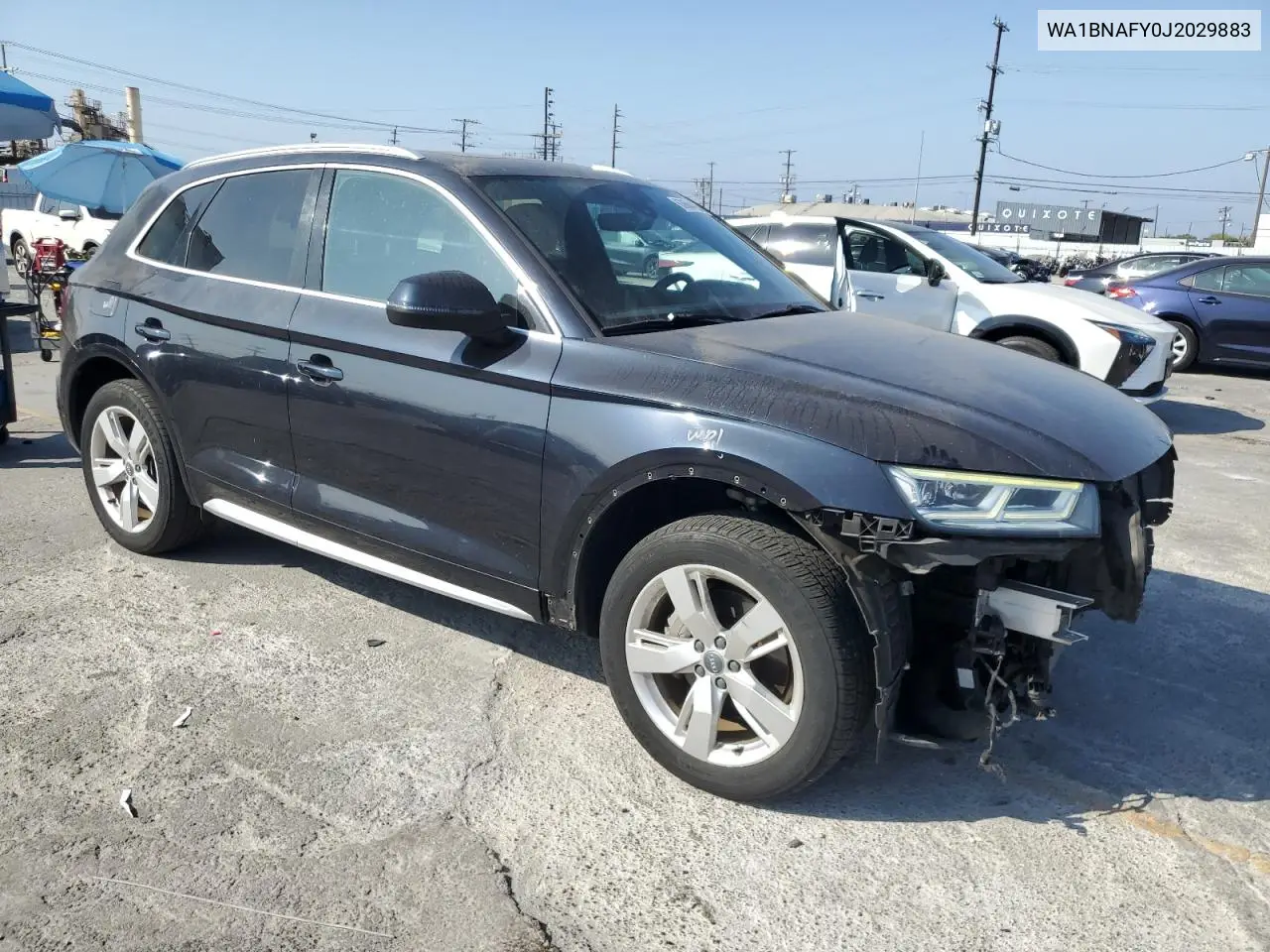 2018 Audi Q5 Premium Plus VIN: WA1BNAFY0J2029883 Lot: 63664425